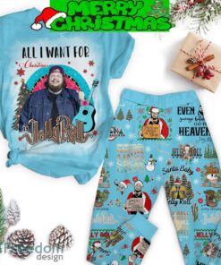 All I Want For Christmas Is Jelly Roll Fleece Pajamas Set Gift Family - All I Want For Christmas Is Jelly Roll Fleece Pajamas Set-1