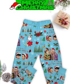 All I Want For Christmas Is Jonas Brother Like It’s Christmas Nick Jonas Kevin Jonas Joe Jonas Fleece Pajama Sets Full Print Christmas For Women - 310724-124302