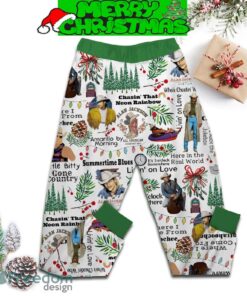 All I Want For Christmas Is You Just Kidding I Want Alan Jackson Fleece Pajamas Set For Christmas - All I Want For Christmas Is You Just Kidding I Want Alan Jackson Fleece Pajamas Set-2