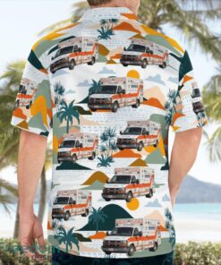 Allentown, Pennsylvania, City of Allentown EMS Ambulance Hawaiian Shirt Men Women Beach Shirt