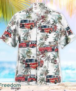 Ambridge Fire Department, Station 71 3D Hawaiian Shirt Product Photo 3