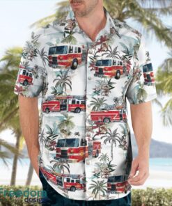 Ambridge Fire Department, Station 71 3D Hawaiian Shirt Product Photo 4