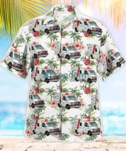 Ambulance Paramedics of BC Hawaiian Shirt Beach Summer Shirt Product Photo 2