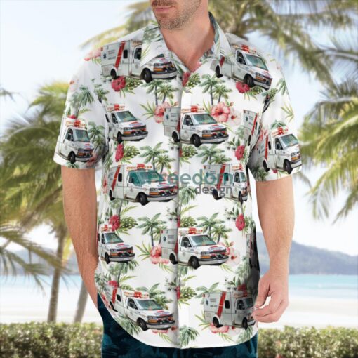 Ambulance Paramedics of BC Hawaiian Shirt Beach Summer Shirt Product Photo 3