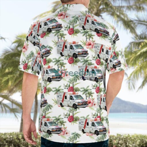 Ambulance Paramedics of BC Hawaiian Shirt Beach Summer Shirt Product Photo 4