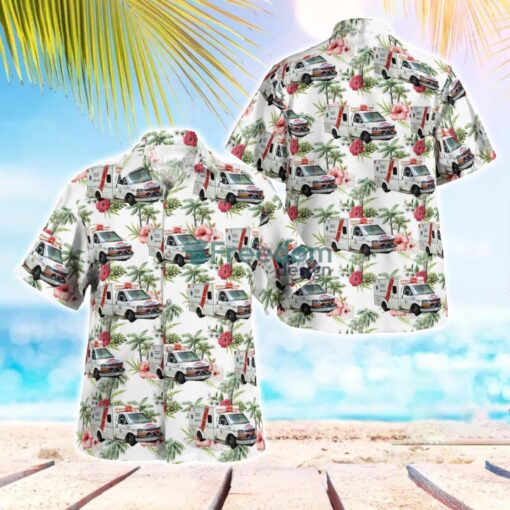 Ambulance Paramedics of BC Hawaiian Shirt Beach Summer Shirt Product Photo 1