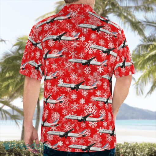 American Airlines Boeing 787-9 Dreamliner Holiday Hawaiian Shirt Beach Shirt Summer Holiday Gift Product Photo 2