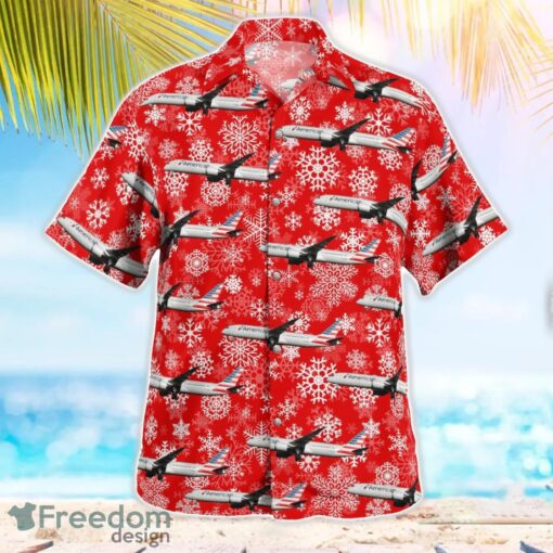 American Airlines Boeing 787-9 Dreamliner Holiday Hawaiian Shirt Beach Shirt Summer Holiday Gift Product Photo 3