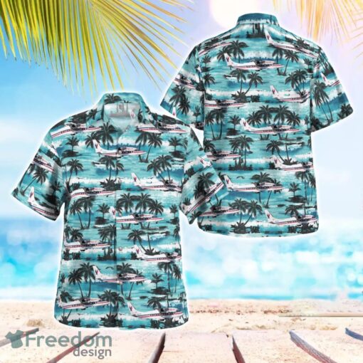 American Eagle (Flagship Airlines) Short 360-300 Hawaiian Shirt Beach Shirt Summer Holiday Gift Product Photo 1