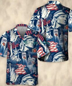 American Liberties Holding Miller Lite Tropical Aloha Hawaiian Shirt
