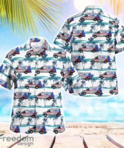 AMR Ambulance Ford E-Series Summer Hawaiian Shirt