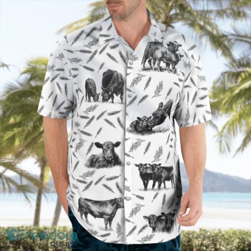 Angus Cattle Beach Hawaiian Shirt Gift For Summer Holiday Product Photo 4