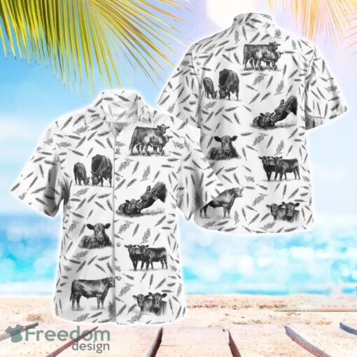 Angus Cattle Beach Hawaiian Shirt Gift For Summer Holiday Product Photo 1