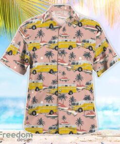 Annapolis Fire Department, Maryland Rescue Truck Hawaiian Shirt Beach Summer Shirt Product Photo 2