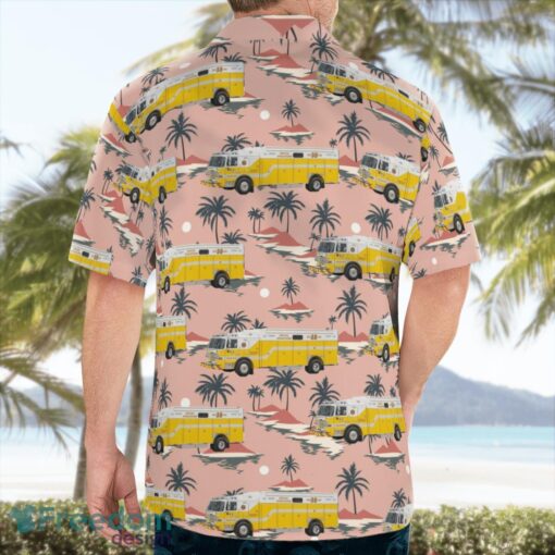 Annapolis Fire Department, Maryland Rescue Truck Hawaiian Shirt Beach Summer Shirt Product Photo 4