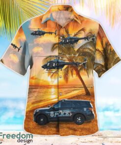 Anne Arundel County Sheriff Vehicles 3D Hawaiian Shirt Product Photo 2