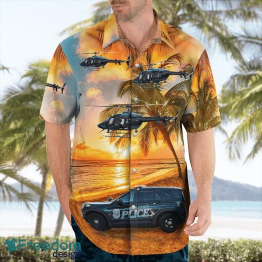 Anne Arundel County Sheriff Vehicles 3D Hawaiian Shirt Product Photo 3