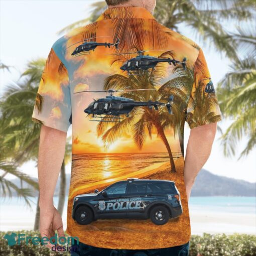 Anne Arundel County Sheriff Vehicles 3D Hawaiian Shirt Product Photo 4