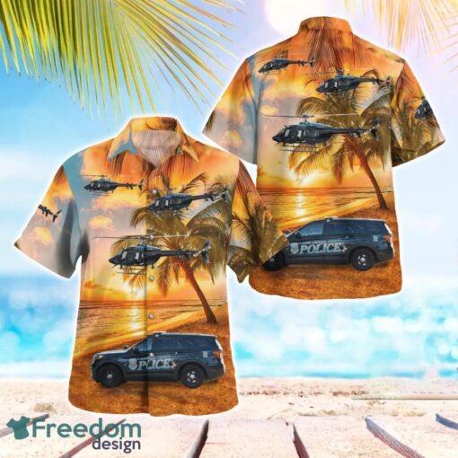 Anne Arundel County Sheriff Vehicles 3D Hawaiian Shirt Product Photo 1