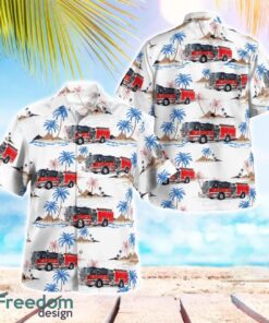 Arcola Volunteer Fire Department 3D Hawaiian Shirt