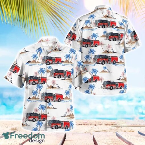 Arcola Volunteer Fire Department 3D Hawaiian Shirt Product Photo 1