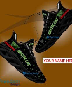 Arctic Cat Car Racing Chunky Sneaker Comfort Custom Name Gift Max Soul Shoes USA Flag Star New For Fans - Arctic Cat Car Racing Running Shoes New Trending Personalized Photo 1