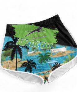 Arctic Cat Logo Combo Hawaiian Shirt And Short Trending Summer For Fans image Arctic Cat Logo Combo Hawaiian Shirt And Short Trending Summer For Fans Product Photo 3