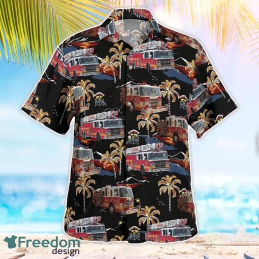 Ardmore, Pennsylvania Merion Fire Company of Ardmore Hawaiian Shirt Summer Beach Shirt Product Photo 2