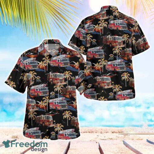 Ardmore, Pennsylvania Merion Fire Company of Ardmore Hawaiian Shirt Summer Beach Shirt Product Photo 1