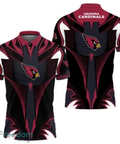 Arizona Cardinals Abstract Pattern Polo Shirt