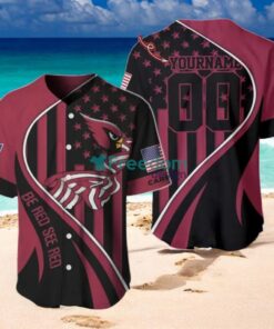 Arizona Cardinals Custom Name And Number Slogan Baseball Jersey Shirt