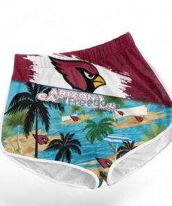 Arizona Cardinals Logo Combo Hawaiian Shirt And Short Trending Summer For Fans image Arizona Cardinals Logo Combo Hawaiian Shirt And Short Trending Summer For Fans Product Photo 3