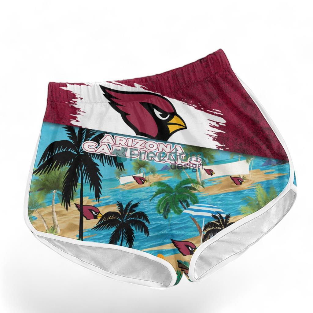 Arizona Cardinals Logo Combo Hawaiian Shirt And Short Trending Summer For Fans Arizona Cardinals Logo Combo Hawaiian Shirt And Short Trending Summer For Fans Product Photo 3