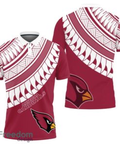 Arizona Cardinals Polynesian Pattern Polo Shirt