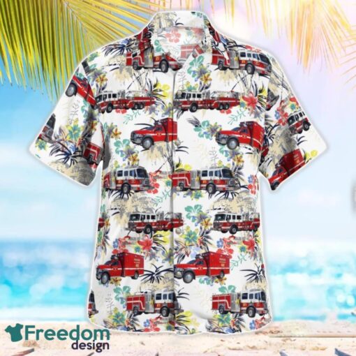 Arizona Phoenix Fire Department Beach Hawaiian Shirt Product Photo 2