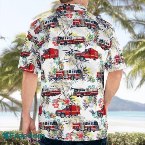 Arizona Phoenix Fire Department Beach Hawaiian Shirt Product Photo 4