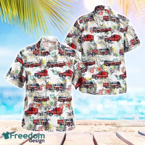 Arizona Phoenix Fire Department Beach Hawaiian Shirt Product Photo 1