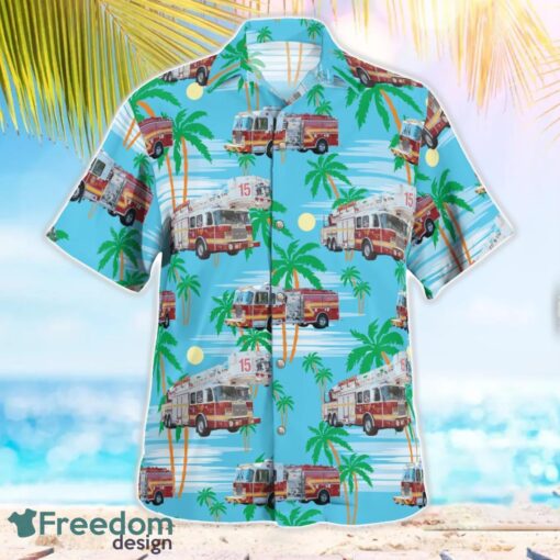 Arkansas, City of Little Rock Fire Department Hawaiian Shirt Summer Beach Gift Product Photo 2