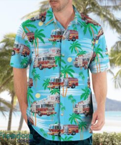 Arkansas, City of Little Rock Fire Department Hawaiian Shirt Summer Beach Gift Product Photo 3