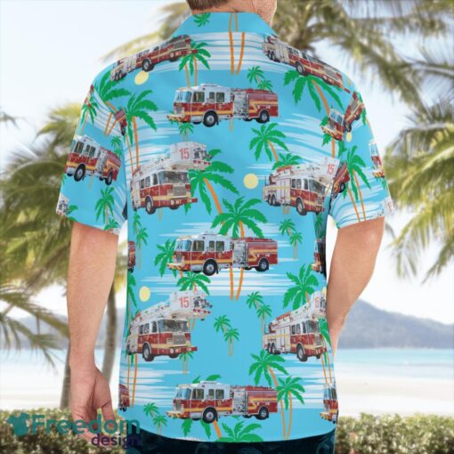 Arkansas, City of Little Rock Fire Department Hawaiian Shirt Summer Beach Gift Product Photo 4