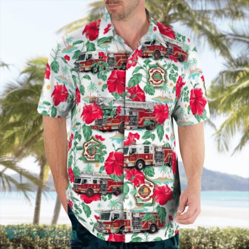 Arkansas, Jonesboro Fire Department Beach Hawaiian Shirt Summer Gift Product Photo 4