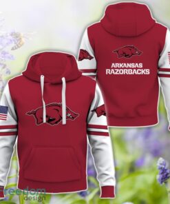 Arkansas Razorbacks Logo Team 3D T-Shirt Sweatshirt Hoodie Zip Hoodie For Men Women