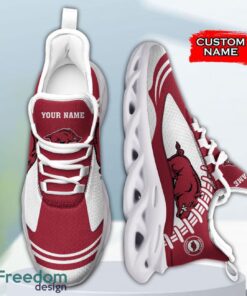 Arkansas Razorbacks NCAA Max Soul Shoes Big Logo And Custom Name Sneakers For Men Women Product Photo 4