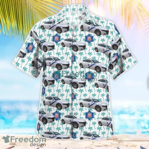 Arkansas State Police Dodge Charger Hawaiian Shirt Beach Summer Shirt Product Photo 2