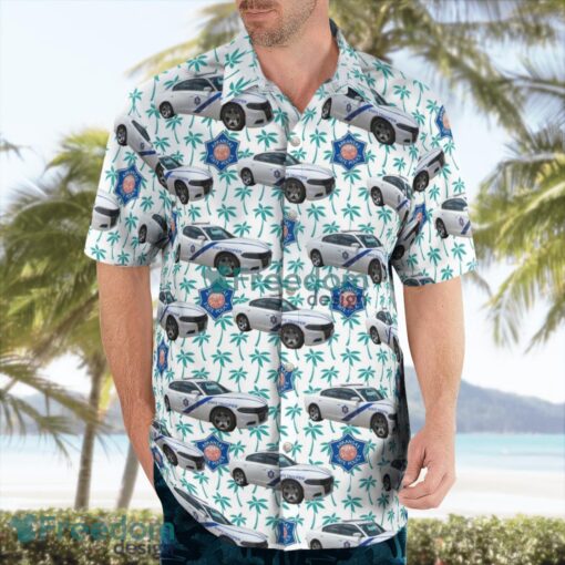 Arkansas State Police Dodge Charger Hawaiian Shirt Beach Summer Shirt Product Photo 3