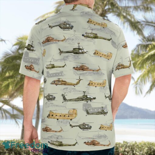 Army Aviation Helicopters Beach Hawaiian Shirt Summer Gift Product Photo 2