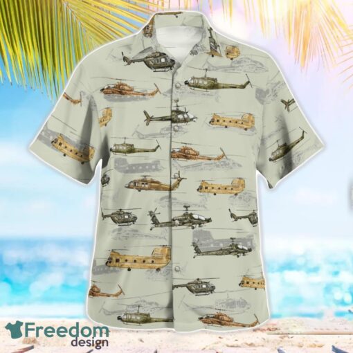 Army Aviation Helicopters Beach Hawaiian Shirt Summer Gift Product Photo 3