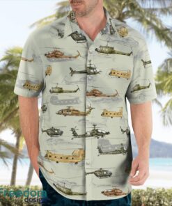 Army Aviation Helicopters Beach Hawaiian Shirt Summer Gift Product Photo 4