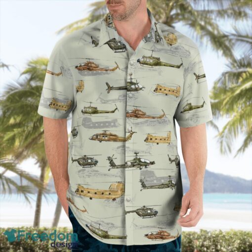 Army Aviation Helicopters Beach Hawaiian Shirt Summer Gift Product Photo 4