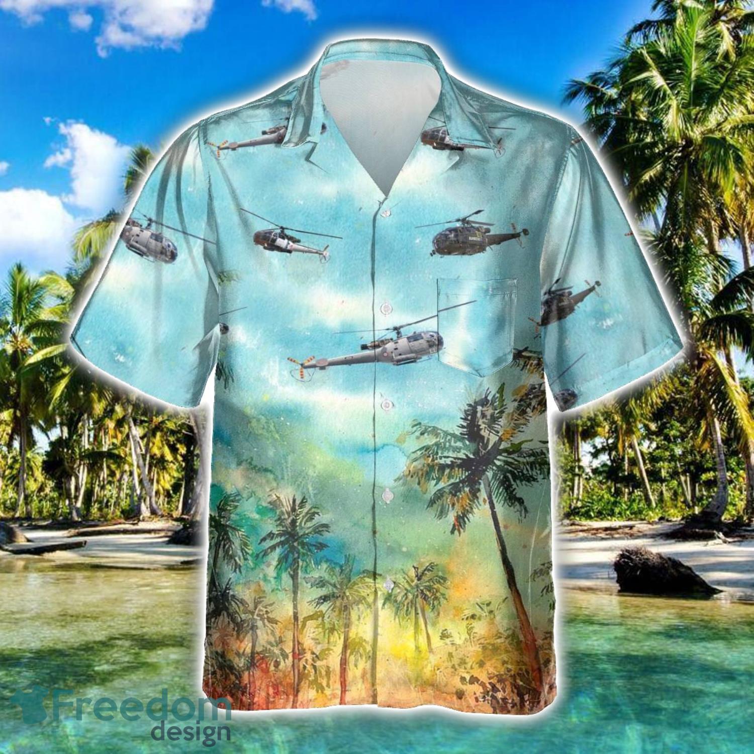 Aérospatiale Alouette III Aircraft Summer Hawaiian Shirt Veteran Shirt For Men And Women image Aérospatiale Alouette III Aircraft Summer Hawaiian Shirt Veteran Shirt For Men And Women Product Photo 1
